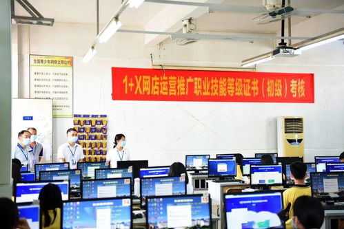 我校成功开展电子商务专业1 x网店运营推广职业技能等级证书考核